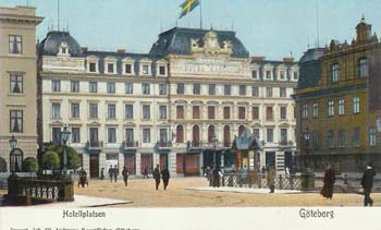 Hotellplatsen Göteborg före 1906